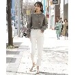 ザ ショップ ティーケー（ウィメン）(THE SHOP TK(Women))の◆【EDWIN】別注デニムテーパードパンツ4