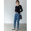 ザ ショップ ティーケー（ウィメン）(THE SHOP TK(Women))の◆【EDWIN】別注デニムテーパードパンツ10