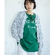 ザ ショップ ティーケー（ウィメン）(THE SHOP TK(Women))の◆ロゴプリントミニ裏毛チュニック3