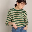 ザ ショップ ティーケー（ウィメン）(THE SHOP TK(Women))の◆【BIGシルエット】マルチボーダークロップドTシャツ19