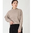 ザ ショップ ティーケー（ウィメン）(THE SHOP TK(Women))のもちもちハイネック/ハグするニットシリーズ30