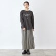 ザ ショップ ティーケー（ウィメン）(THE SHOP TK(Women))の裾ラウンドアソート_ロングTシャツ【洗濯機洗い可】22