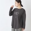 ザ ショップ ティーケー（ウィメン）(THE SHOP TK(Women))の裾ラウンドアソート_ロングTシャツ【洗濯機洗い可】11