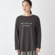 ザ ショップ ティーケー（ウィメン）(THE SHOP TK(Women))の裾ラウンドアソート_ロングTシャツ【洗濯機洗い可】23