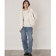 ザ ショップ ティーケー（ウィメン）(THE SHOP TK(Women))のロゴ裏毛スウェット/ハグするニットシリーズ1