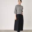 ザ ショップ ティーケー（ウィメン）(THE SHOP TK(Women))のニット×フハク_ドッキングワンピース【手洗い可】 ブラック(519)