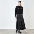 ザ ショップ ティーケー（ウィメン）(THE SHOP TK(Women))の【ドット柄新入荷！】千鳥＆ストライプニットスカート【手洗い可】11