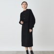 ザ ショップ ティーケー（ウィメン）(THE SHOP TK(Women))の【2点SET】クロップトカーデ×ワンピ/手洗い可 ブラック(019)