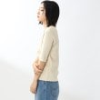 ザ ショップ ティーケー（ウィメン）(THE SHOP TK(Women))の【スッキリキレイ/洗える】コットンリブクルーTシャツ19