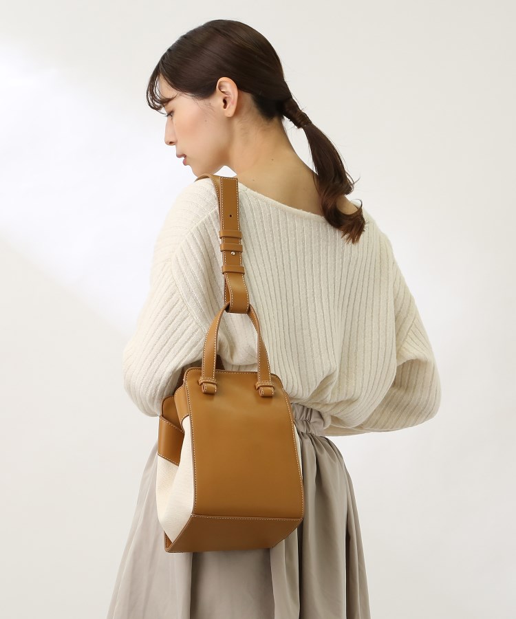 ザ ショップ ティーケー（ウィメン）(THE SHOP TK(Women))の【ONOFF活躍/形変化3WAY】配色コンビトートバッグ/ワンハンドルバッグ16