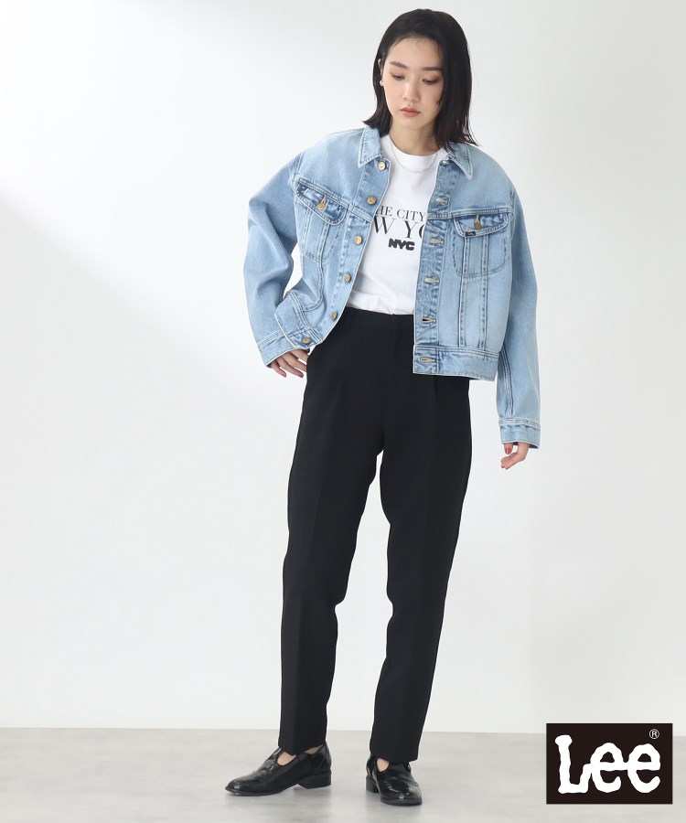 ザ ショップ ティーケー（ウィメン）(THE SHOP TK(Women))の【LEE別注】コンパクトデニムジャケット/Gジャン14