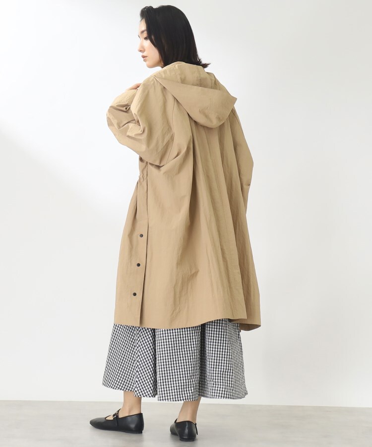 ザ ショップ ティーケー（ウィメン）(THE SHOP TK(Women))の【今買って長く着られる／着回し力◎】ポンチョフーデッドコート23