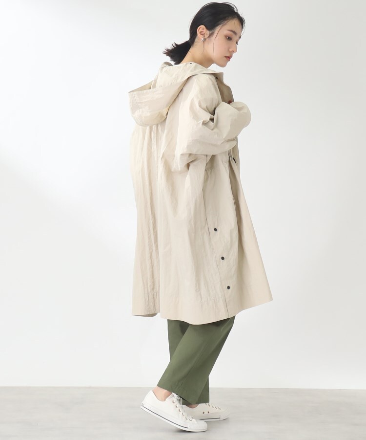 ザ ショップ ティーケー（ウィメン）(THE SHOP TK(Women))の【今買って長く着られる／着回し力◎】ポンチョフーデッドコート30