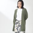 ザ ショップ ティーケー（ウィメン）(THE SHOP TK(Women))の【色々なシーンで大活躍/洗える】ボタンレスミドル丈カーディガン15