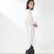 ザ ショップ ティーケー（ウィメン）(THE SHOP TK(Women))の【首まわりスッキリ/着回し出来る】バンドカラーシャツワンピース22