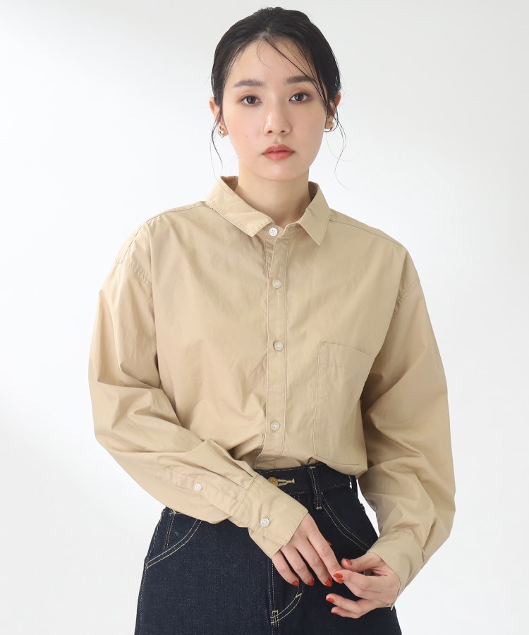 ザ ショップ ティーケー（ウィメン）(THE SHOP TK(Women))の【ONOFF活躍】ベーシックレギュラーシャツ17