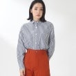 ザ ショップ ティーケー（ウィメン）(THE SHOP TK(Women))の【ONOFF活躍】ベーシックレギュラーシャツ ネイビー(393)