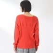 ザ ショップ ティーケー（ウィメン）(THE SHOP TK(Women))の【ピタッとし過ぎずスッキリ/洗える】切替ボートネックニット8