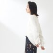 ザ ショップ ティーケー（ウィメン）(THE SHOP TK(Women))の【ピタッとし過ぎずスッキリ/洗える】切替ボートネックニット14