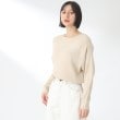 ザ ショップ ティーケー（ウィメン）(THE SHOP TK(Women))の【ピタッとし過ぎずスッキリ/洗える】切替ボートネックニット25