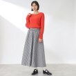 ザ ショップ ティーケー（ウィメン）(THE SHOP TK(Women))の【ピタッとし過ぎずスッキリ/洗える】切替ボートネックニット32