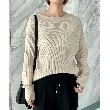 ザ ショップ ティーケー（ウィメン）(THE SHOP TK(Women))の【ピタッとし過ぎずスッキリ/洗える】切替ボートネックニット45