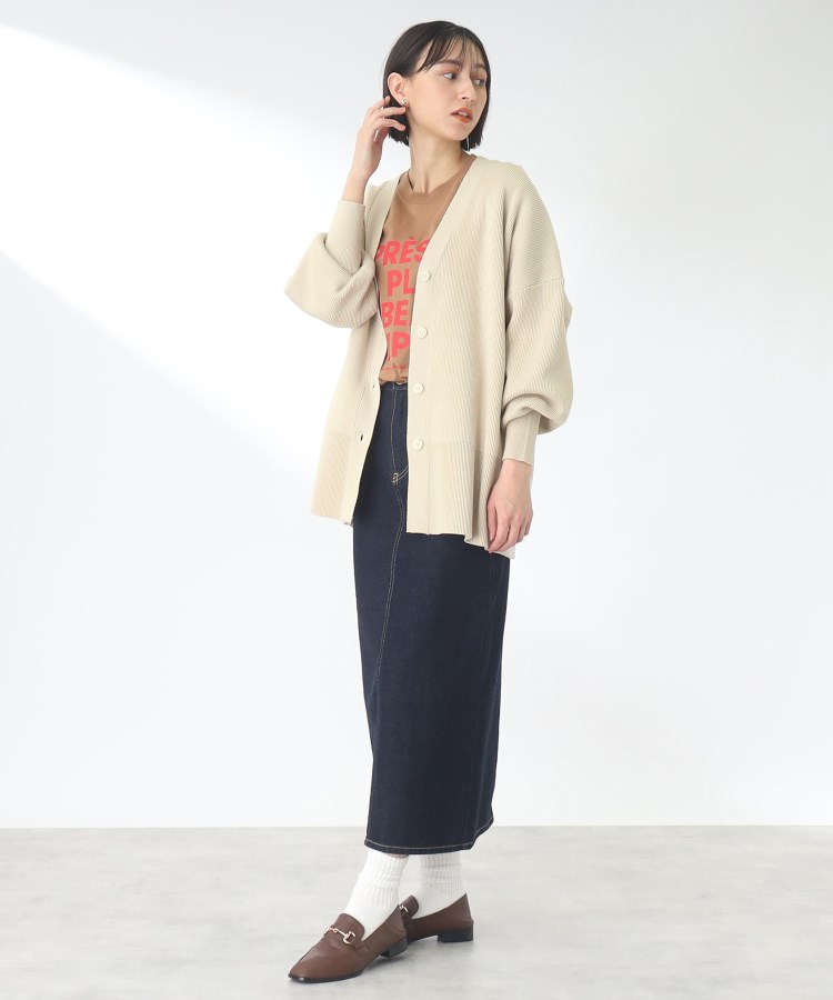 ザ ショップ ティーケー（ウィメン）(THE SHOP TK(Women))の【着回し◎/ヒップが隠れる丈/洗える】ミドルカーディガン31