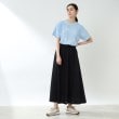 ザ ショップ ティーケー（ウィメン）(THE SHOP TK(Women))の【大人シルエット/洗える】麻混ロングギャザースカート20