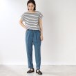 ザ ショップ ティーケー（ウィメン）(THE SHOP TK(Women))の【低身長-大きいサイズ有/洗濯機洗い可】美脚魅せイージージョグテーパードパンツ37