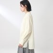 ザ ショップ ティーケー（ウィメン）(THE SHOP TK(Women))の【洗える】裾切り替え比翼ギャザーブラウス3