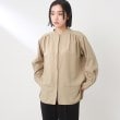 ザ ショップ ティーケー（ウィメン）(THE SHOP TK(Women))の【洗える】裾切り替え比翼ギャザーブラウス ベージュ(052)