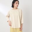 ザ ショップ ティーケー（ウィメン）(THE SHOP TK(Women))の【お家で洗える】布帛切替ラグランスムースプルオーバー36