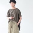 ザ ショップ ティーケー（ウィメン）(THE SHOP TK(Women))の【洗える/布帛切替】フレンチスリーブプルオーバー12