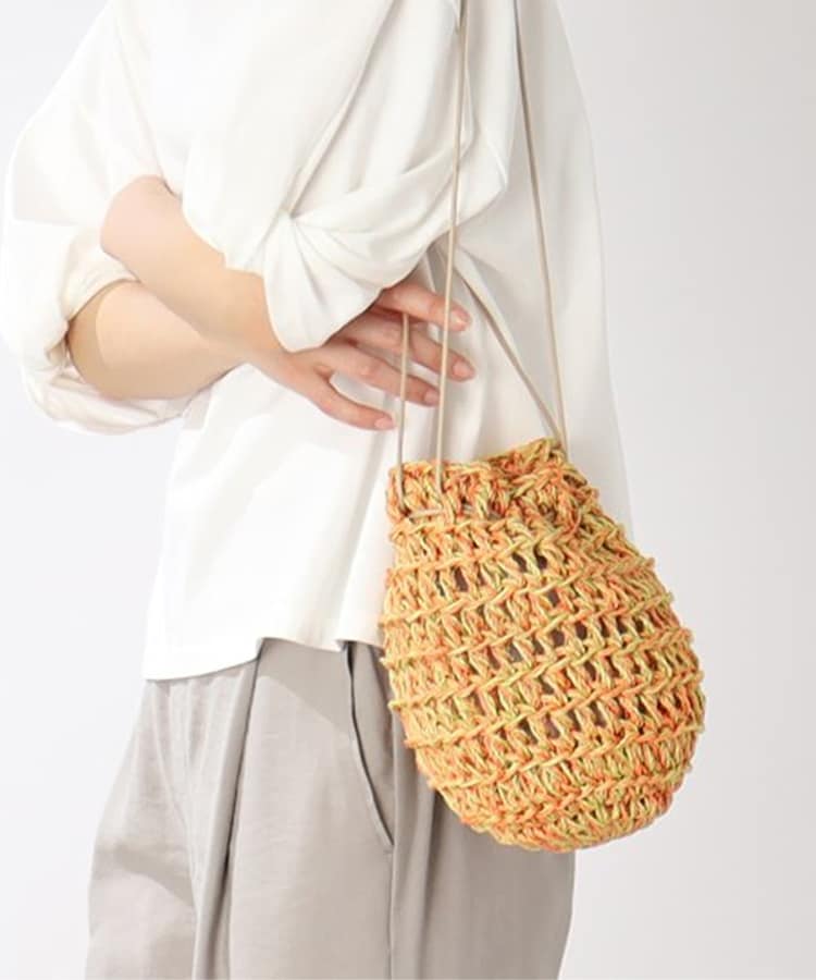 ザ ショップ ティーケー（ウィメン）(THE SHOP TK(Women))の【The Bagmati(バグマティ）】ドローストリングバッグ10