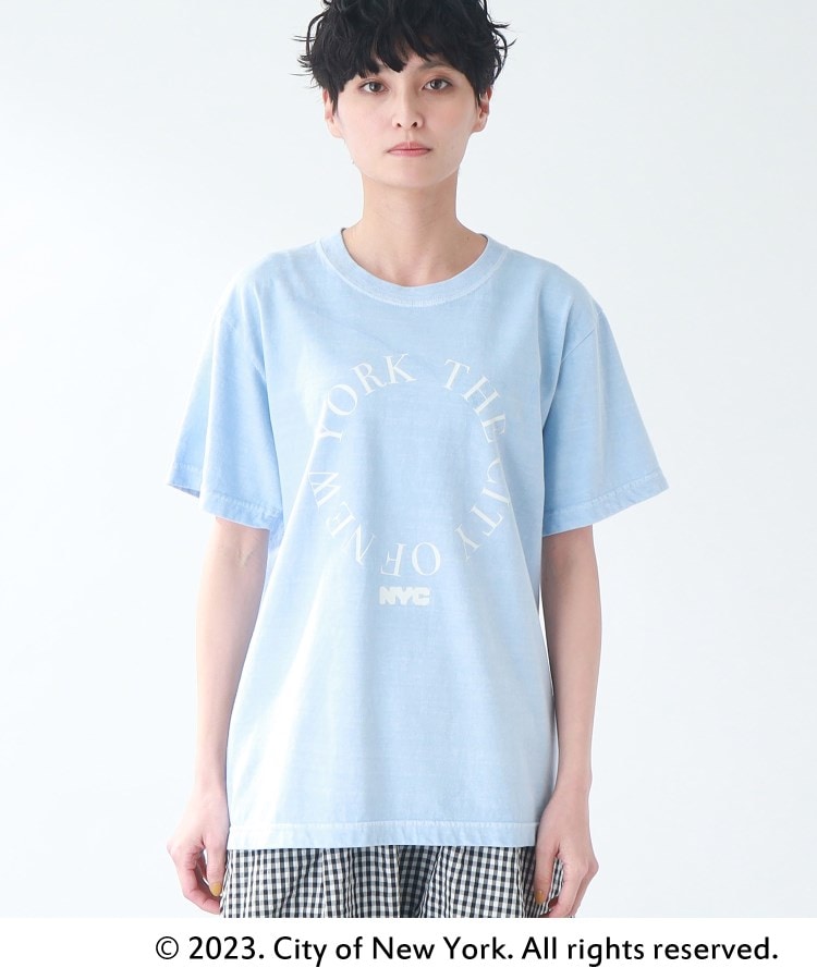 ザ ショップ ティーケー（ウィメン）(THE SHOP TK(Women))の【別注】NYC サークルロゴTシャツ1