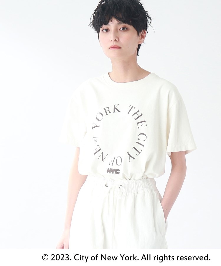 ザ ショップ ティーケー（ウィメン）(THE SHOP TK(Women))の【別注】NYC サークルロゴTシャツ11