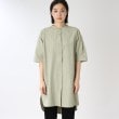 ザ ショップ ティーケー（ウィメン）(THE SHOP TK(Women))の【チュニック丈/腕周りカバー/洗える】バックタックチュニックシャツ25