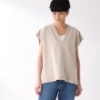 ザ ショップ ティーケー（ウィメン）(THE SHOP TK(Women))の【UVケア/アンチピリング/洗濯機洗い可】Vネックフレンチスリーブニットプルオーバー11