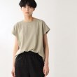 ザ ショップ ティーケー（ウィメン）(THE SHOP TK(Women))の【チュニック丈/腕周りカバー/洗濯機で洗える】裾タックコクーンプルオーバー カーキ(027)