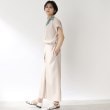 ザ ショップ ティーケー（ウィメン）(THE SHOP TK(Women))の【2点セット/洗濯機可】麻調ブラウス＆ワイドパンツ38