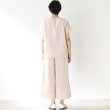 ザ ショップ ティーケー（ウィメン）(THE SHOP TK(Women))の【2点セット/洗濯機可】麻調ブラウス＆ワイドパンツ37