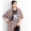 ザ ショップ ティーケー（ウィメン）(THE SHOP TK(Women))の【ラッシュガード/接触冷感/撥水/UVケア/洗える】MIZUGIWA_スタンドジャケット トープ(054)