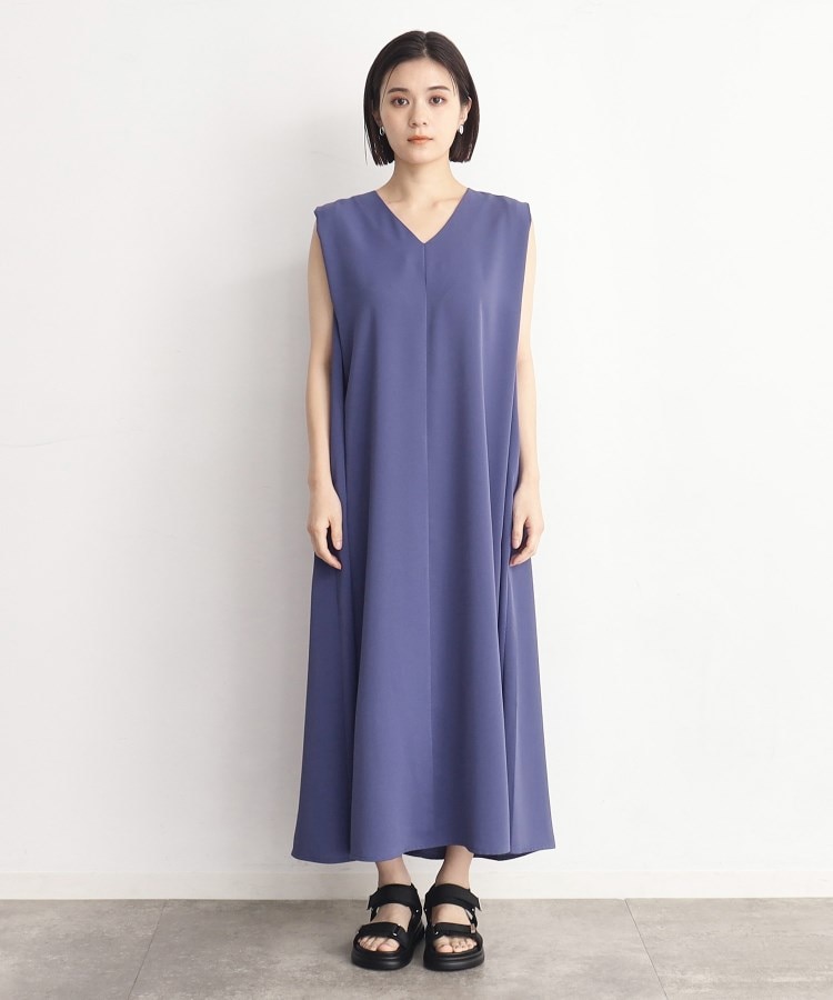 ザ ショップ ティーケー（ウィメン）(THE SHOP TK(Women))の【ラッシュガード／接触冷感／撥水／UVケア／洗える】MIZUGIWA_ノースリーブワンピース7