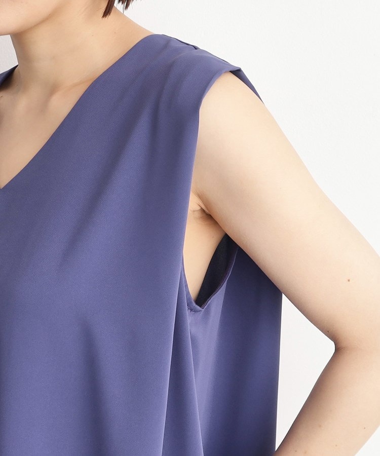 ザ ショップ ティーケー（ウィメン）(THE SHOP TK(Women))の【ラッシュガード／接触冷感／撥水／UVケア／洗える】MIZUGIWA_ノースリーブワンピース12