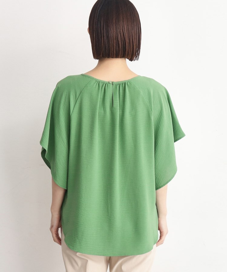 ザ ショップ ティーケー（ウィメン）(THE SHOP TK(Women))の【涼しい！/シワになりにくい/吸水速乾/洗える】フレアスリーブブラウス18