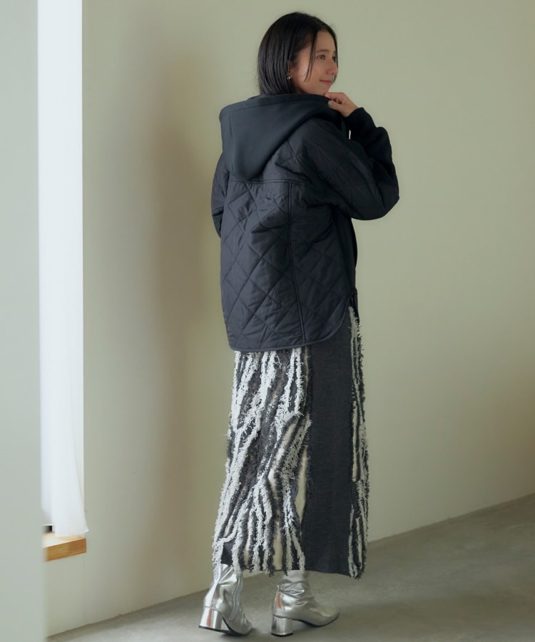 ザ ショップ ティーケー（ウィメン）(THE SHOP TK(Women))の【洗えるアウター】ダンボール×中綿キルトジャケット6