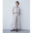 ザ ショップ ティーケー（ウィメン）(THE SHOP TK(Women))の【ワンピ―ス風/スタイルUP】シャツ×パンツセットアップ/洗濯機OK3