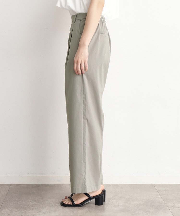 ザ ショップ ティーケー（ウィメン）(THE SHOP TK(Women))の【薄くて軽い！／接触冷感／洗える】ストレッチワイドパンツ2