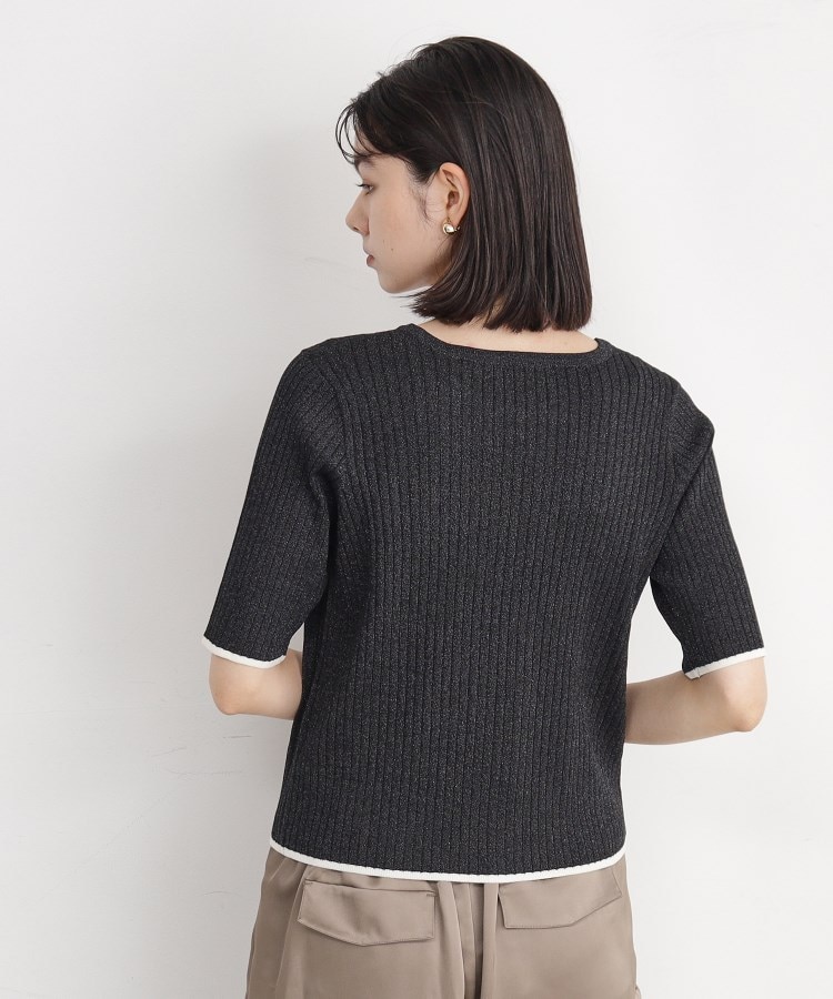 ザ ショップ ティーケー（ウィメン）(THE SHOP TK(Women))の【毛玉になりにくい】Wジップリブプルオーバー/洗える13