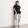 ザ ショップ ティーケー（ウィメン）(THE SHOP TK(Women))の【涼しい！/シワになりにくい/吸水速乾/洗える】フレンチ袖シャツブラウス32